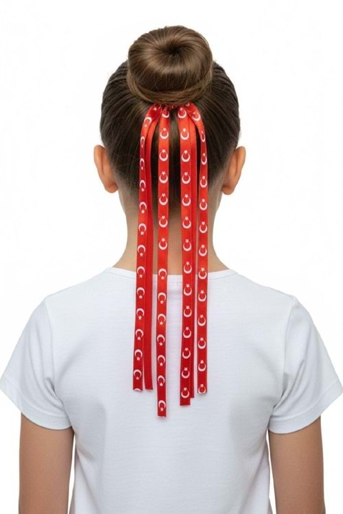 Ay Yıldızlı Çocuk Bayram Saçaklı Toka M00807