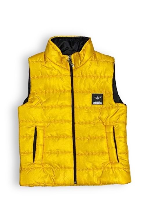 Erkek Çocuk Flato Cepli İçi Elyaflı Şişme Yelek MNK0409