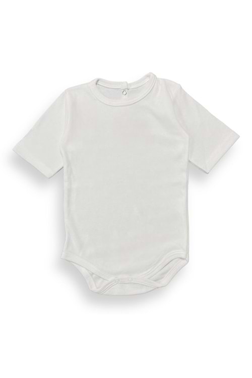Bebek Çıtçıtlı Kısa Kol Zıbın Badi MNK0457