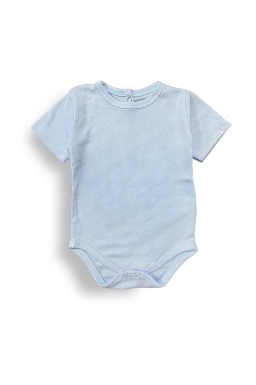 Bebek Çıtçıtlı Kısa Kol Zıbın Badi MNK0457
