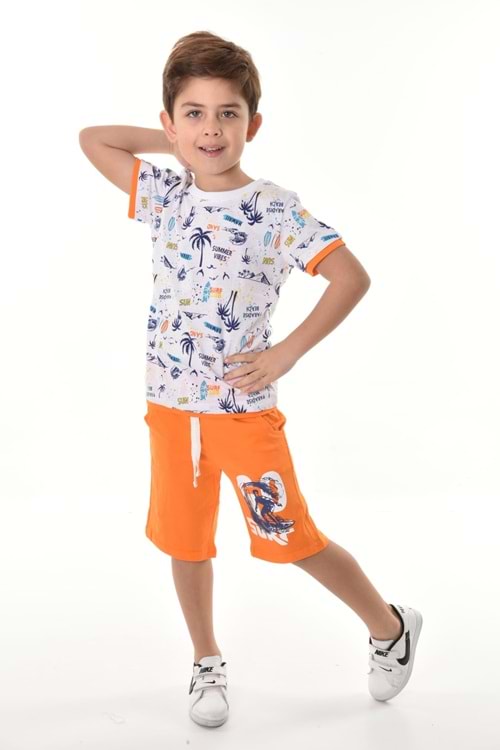 Hawai Surf Erkek Çocuk Şortlu Takım MNK0492