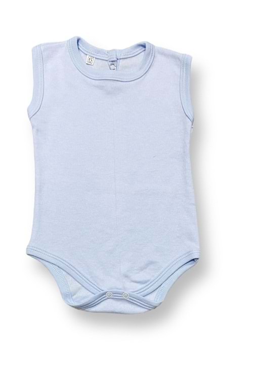 Bebek Çıtçıtlı Kolsuz Zıbın Badi MNK0527