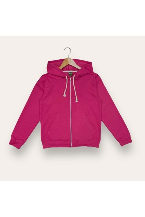 Çocuk İkiiplik Mevsimlik Fermuarlı Kapüşonlu Sweatshirt MNK0540
