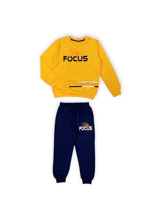İkiiplik Unisex Çocuk Eşofman Takım MNK0553