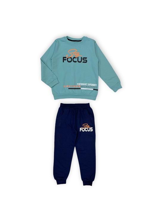 İkiiplik Unisex Çocuk Eşofman Takım MNK0553