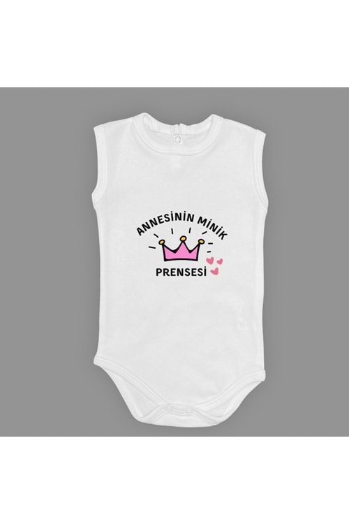 Annesinin Minik Prensesi Kolsuz Çıtçıtlı Badi MNK0613