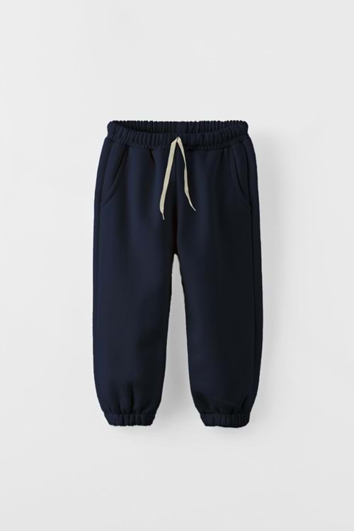 Pamuklu Jogger Şardonlu 3 iplik Eşofman Alt MNK0645