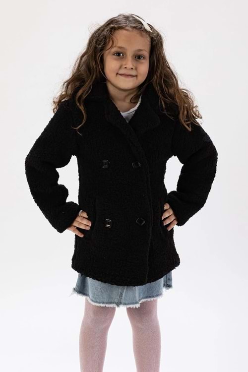 Kuzu Polar Kumaş Kışlık Çocuk Mont MNK0652