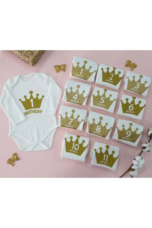Kız Bebek Hatıra Badi Set 0/12 Ay PNPN1361KIZ