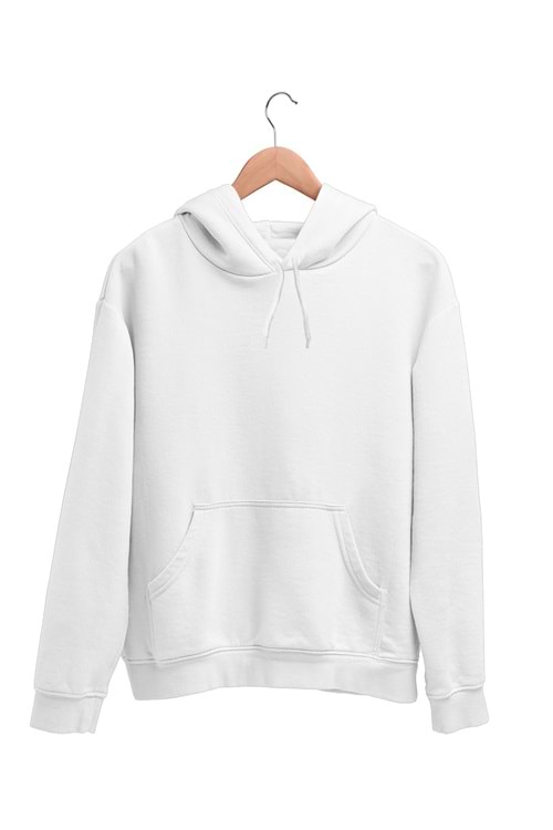 Erkek Sweatshirt Pamuklu Standart Fit Normal Kesim İçi Polarlı 2 İplik Kapüşonlu