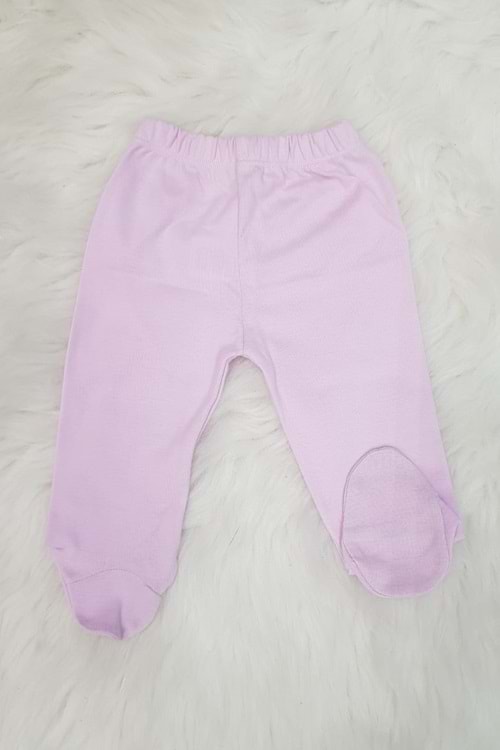 Pembe Patikli Bebek Penye Pantolon