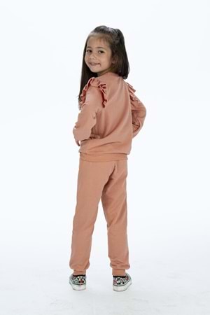 Kız Çocuk Boynuzlu At Eşofman Takımı