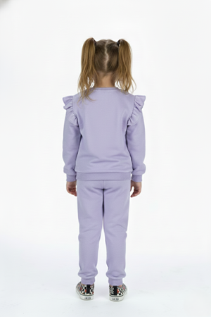 Kız Çocuk Boynuzlu At Eşofman Takımı