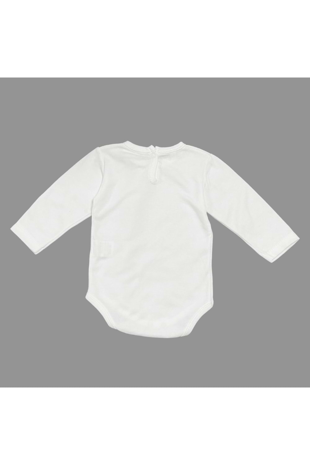 Kalpli Kedi Baskılı Bebek Çıtçıtlı Body Uzun Kısa Kolsuz