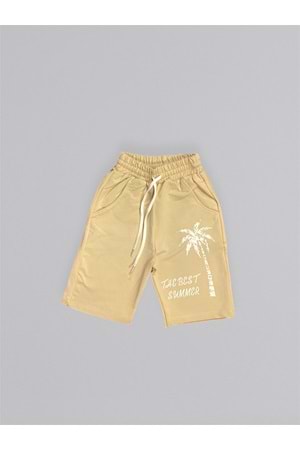 Baskılı Erkek Çocuk Tişört Şortlu Takım M00715