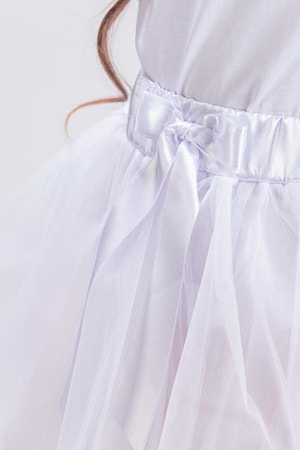 Gökkuşağı Tütülü Kız Çocuk Parti Etek M00727