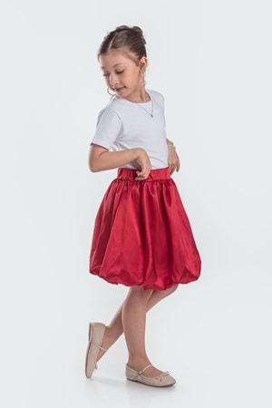 Saten Balon Kız Çocuk Etek M00729