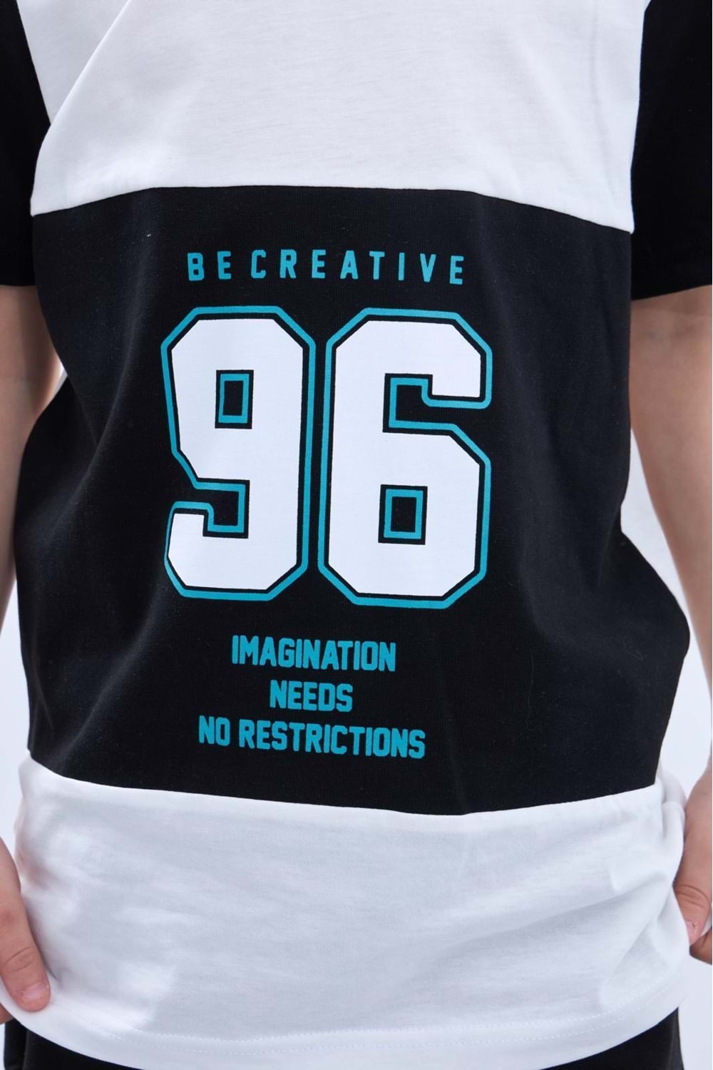 Penye Süprem Baskılı Yazlık Şortlu Takım M00734