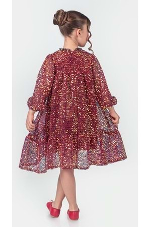 Likio Vintage Payet Kız Çocuk Abiye M00739