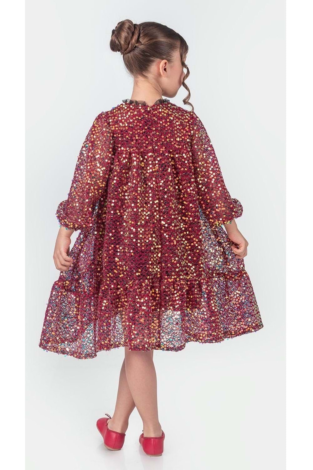 Likio Vintage Payet Kız Çocuk Abiye M00739