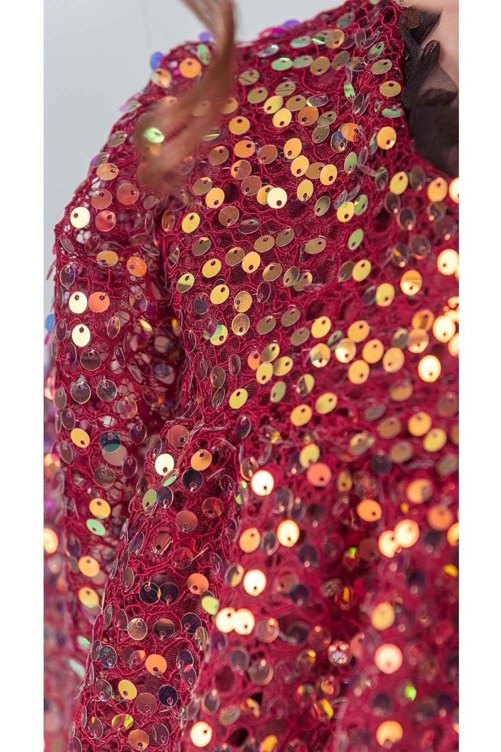 Likio Vintage Payet Kız Çocuk Abiye M00739