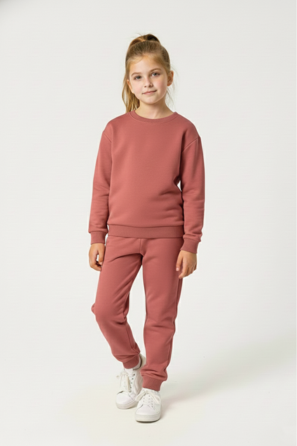 Basic Cepli Kız-Erkek Mevsimlik Çocuk Eşofman Takımı M00776