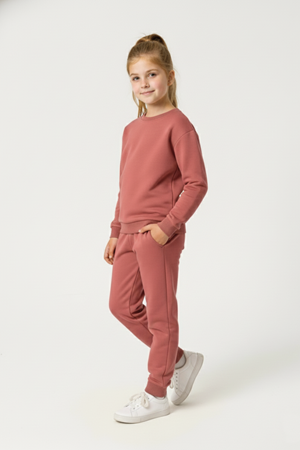 Basic Cepli Kız-Erkek Mevsimlik Çocuk Eşofman Takımı M00776