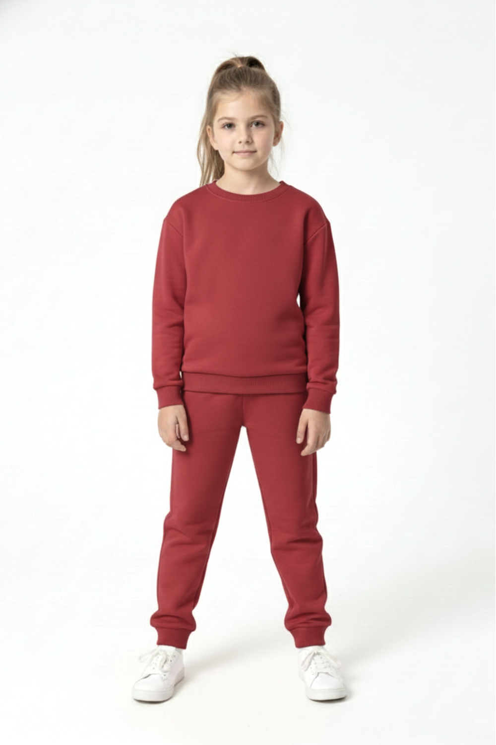 Basic Cepli Kız-Erkek Mevsimlik Çocuk Eşofman Takımı M00776