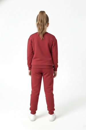 Basic Cepli Kız-Erkek Mevsimlik Çocuk Eşofman Takımı M00776