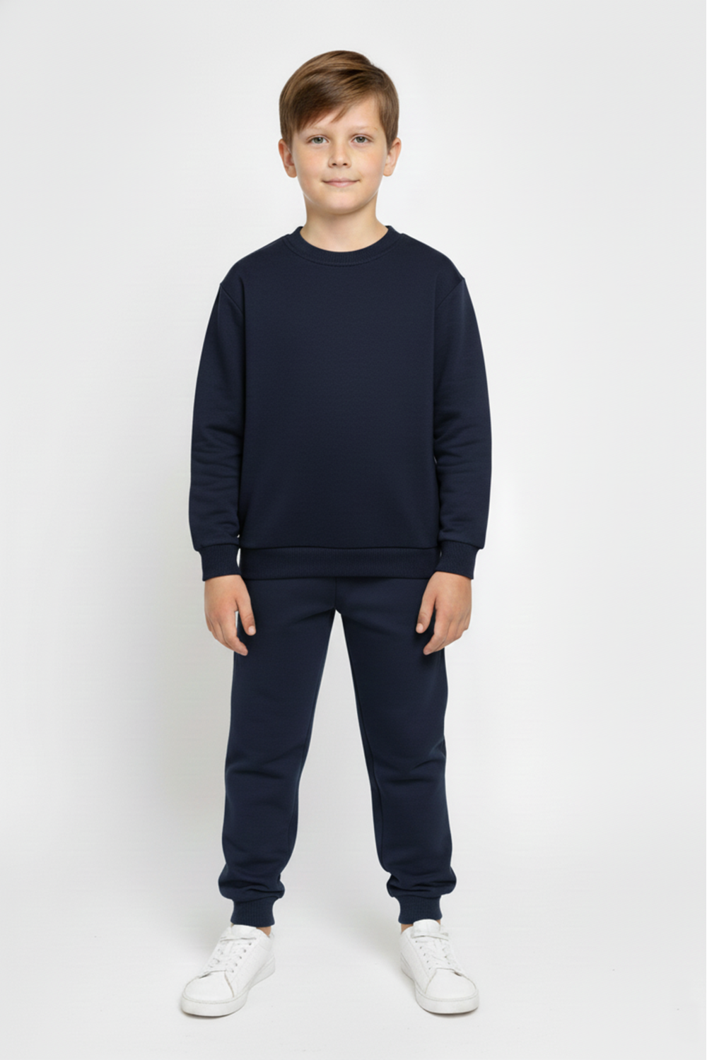 Basic Cepli Kız-Erkek Mevsimlik Çocuk Eşofman Takımı M00776