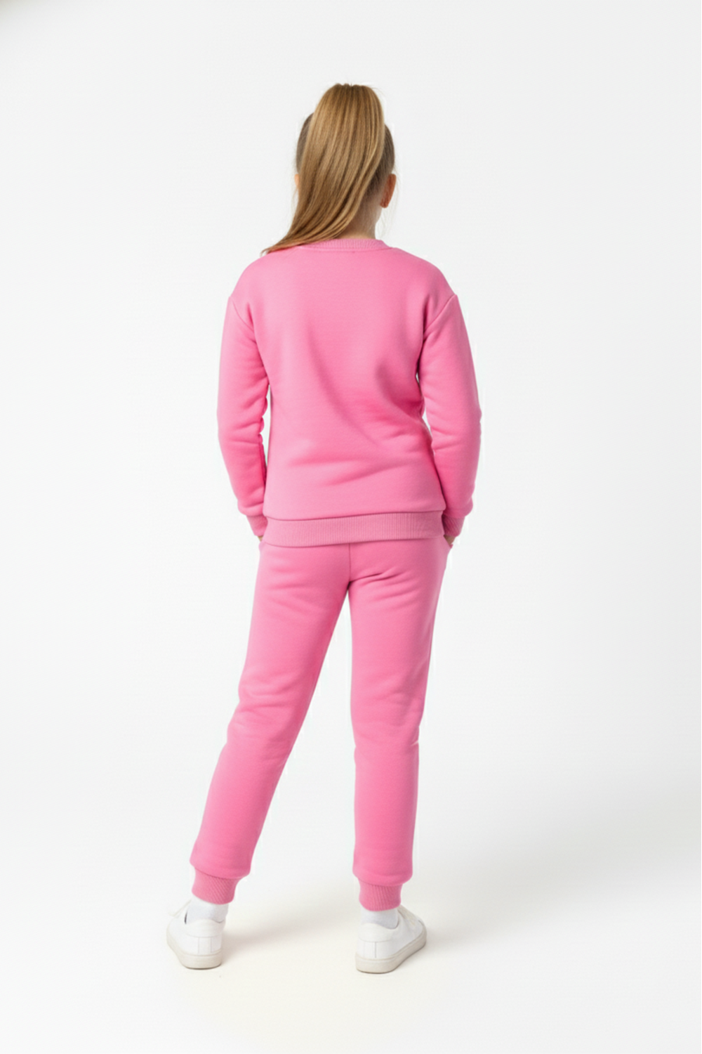 Basic Cepli Kız-Erkek Mevsimlik Çocuk Eşofman Takımı M00776