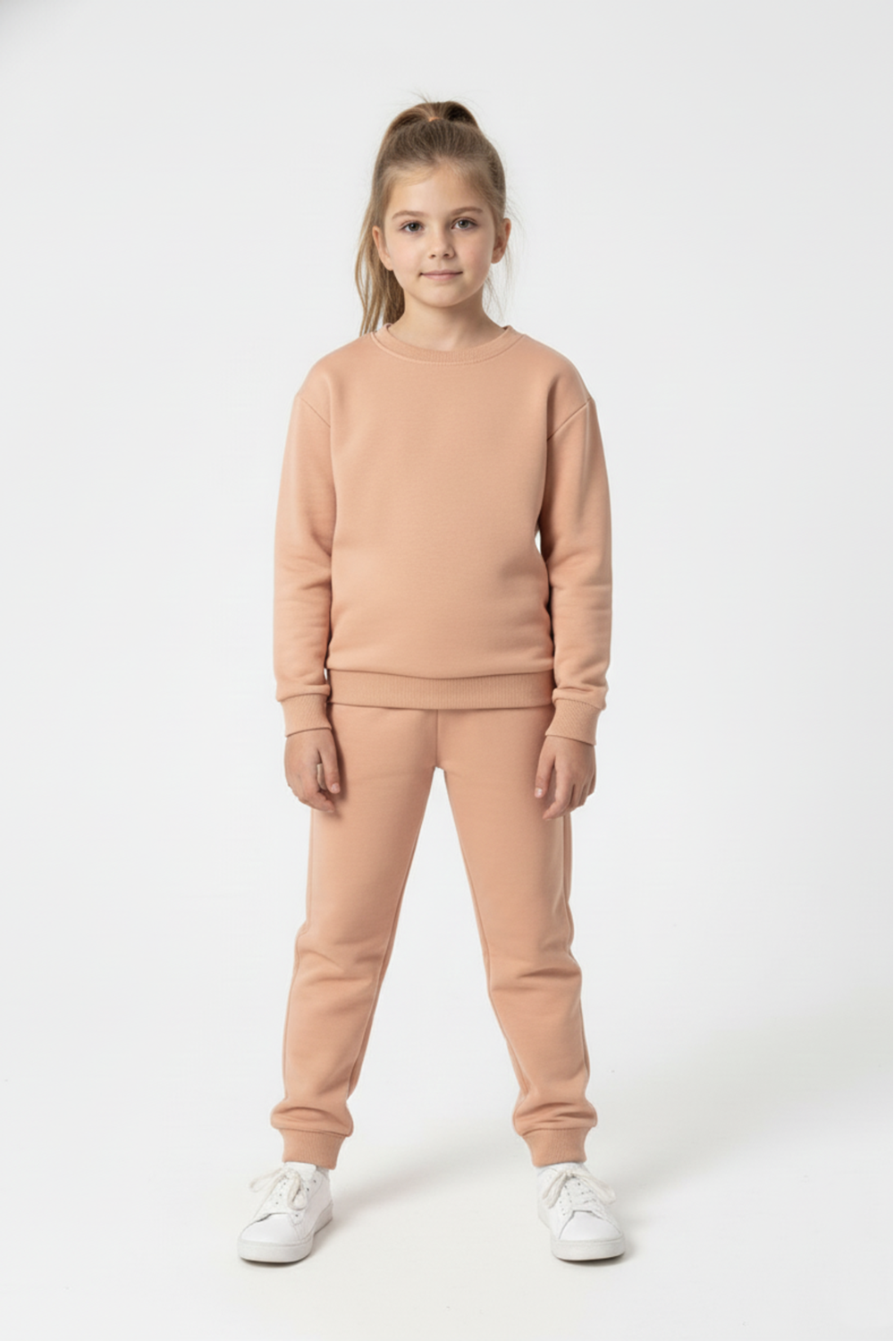 Basic Cepli Kız-Erkek Mevsimlik Çocuk Eşofman Takımı M00776