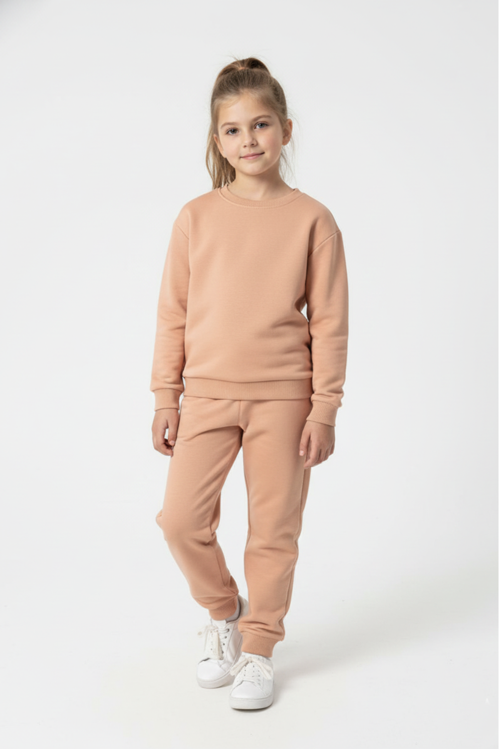 Basic Cepli Kız-Erkek Mevsimlik Çocuk Eşofman Takımı M00776