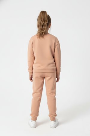 Basic Cepli Kız-Erkek Mevsimlik Çocuk Eşofman Takımı M00776