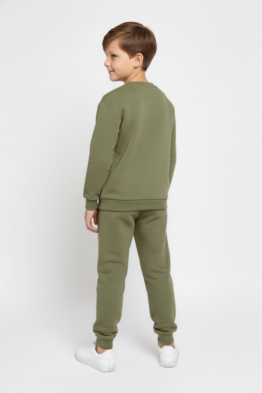 Basic Cepli Kız-Erkek Mevsimlik Çocuk Eşofman Takımı M00776