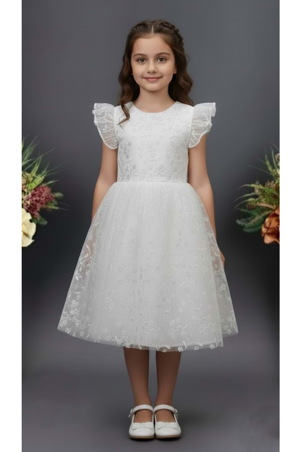 Narince Kız Çocuk Abiye Elbise M00778