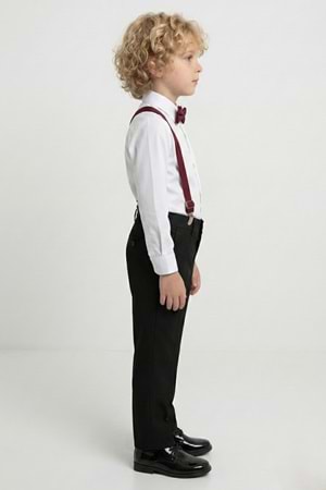 Beyaz Gömlekli Erkek Çocuk Takım M00787