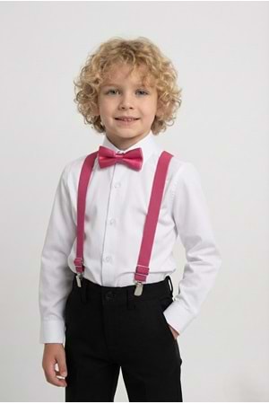 Beyaz Gömlekli Erkek Çocuk Takım M00787