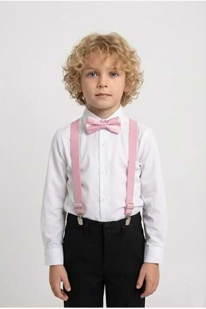 Beyaz Gömlekli Erkek Çocuk Takım M00787