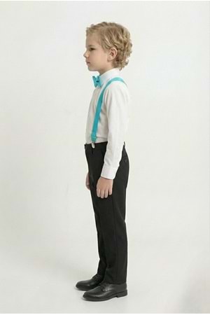 Beyaz Gömlekli Erkek Çocuk Takım M00787