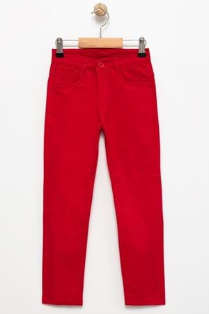 Gabardin Fermuarlı Cepli Erkek Çocuk Pantolon M00790