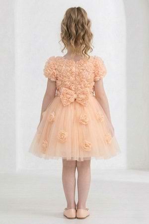 Rosali Lase Detay Kız Tütü Abiye Elbise M00803