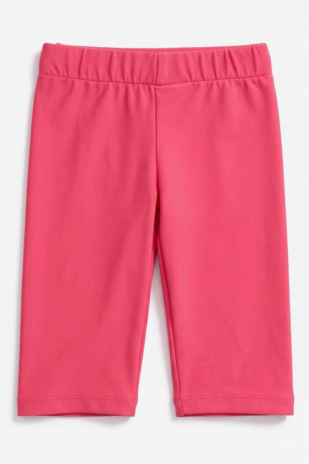 Kız Çocuk Desenli Mayo Takımı - Bone ve Şort Dahil Üçlü Deniz ve Havuz Mayosu M00814