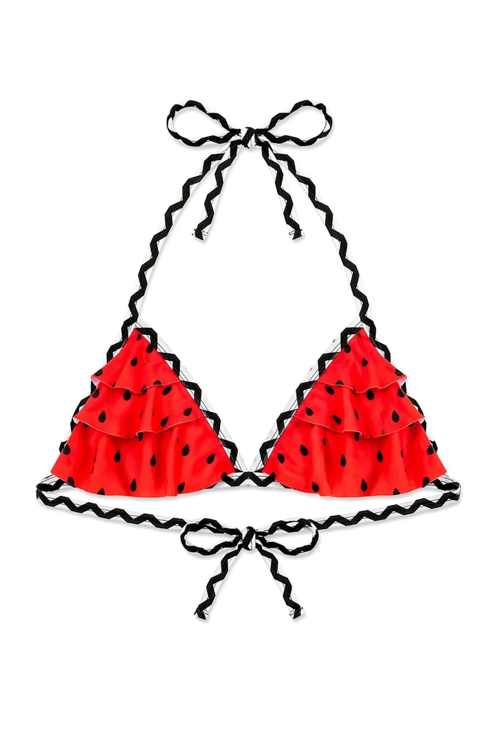 Kız Çocuk Desenli Mayo Deniz ve Havuz Bikini Takımı M00815