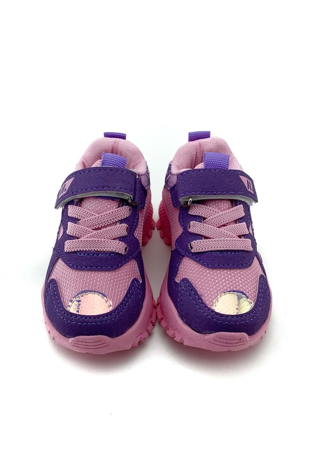Çırtçırtlı Lila Pembe Kız Spor Ayakkabı 22 NUMARA