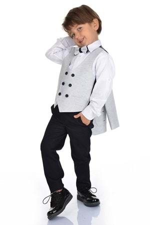 Aysuda Ceketli Yelekli Takım Elbise