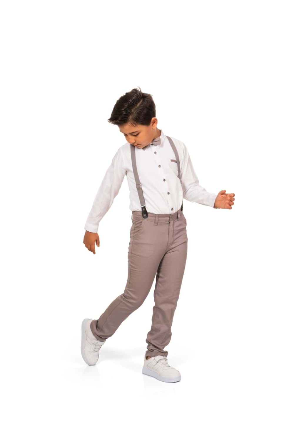 Oxford Gömlek Uzun Pantolon Erkek Çocuk Takımı