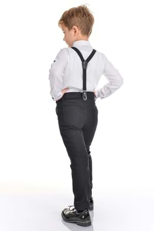 Oxford Gömlek Uzun Pantolon Erkek Çocuk Takımı MNK0302