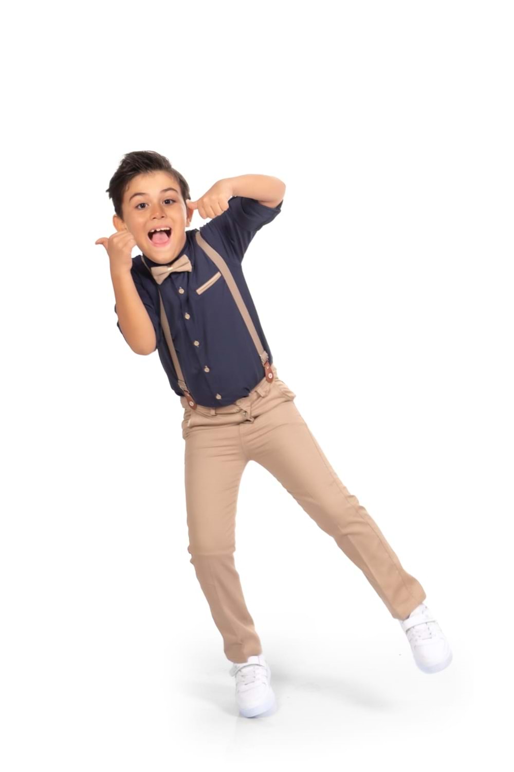 Oxford Gömlek Uzun Pantolon Erkek Çocuk Takımı