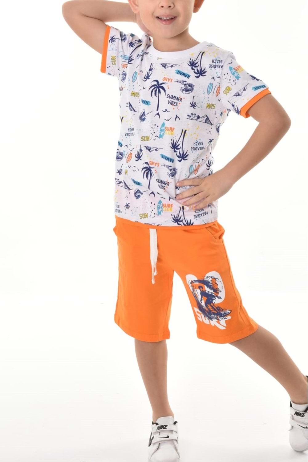 Hawai Surf Erkek Çocuk Şortlu Takım MNK0492